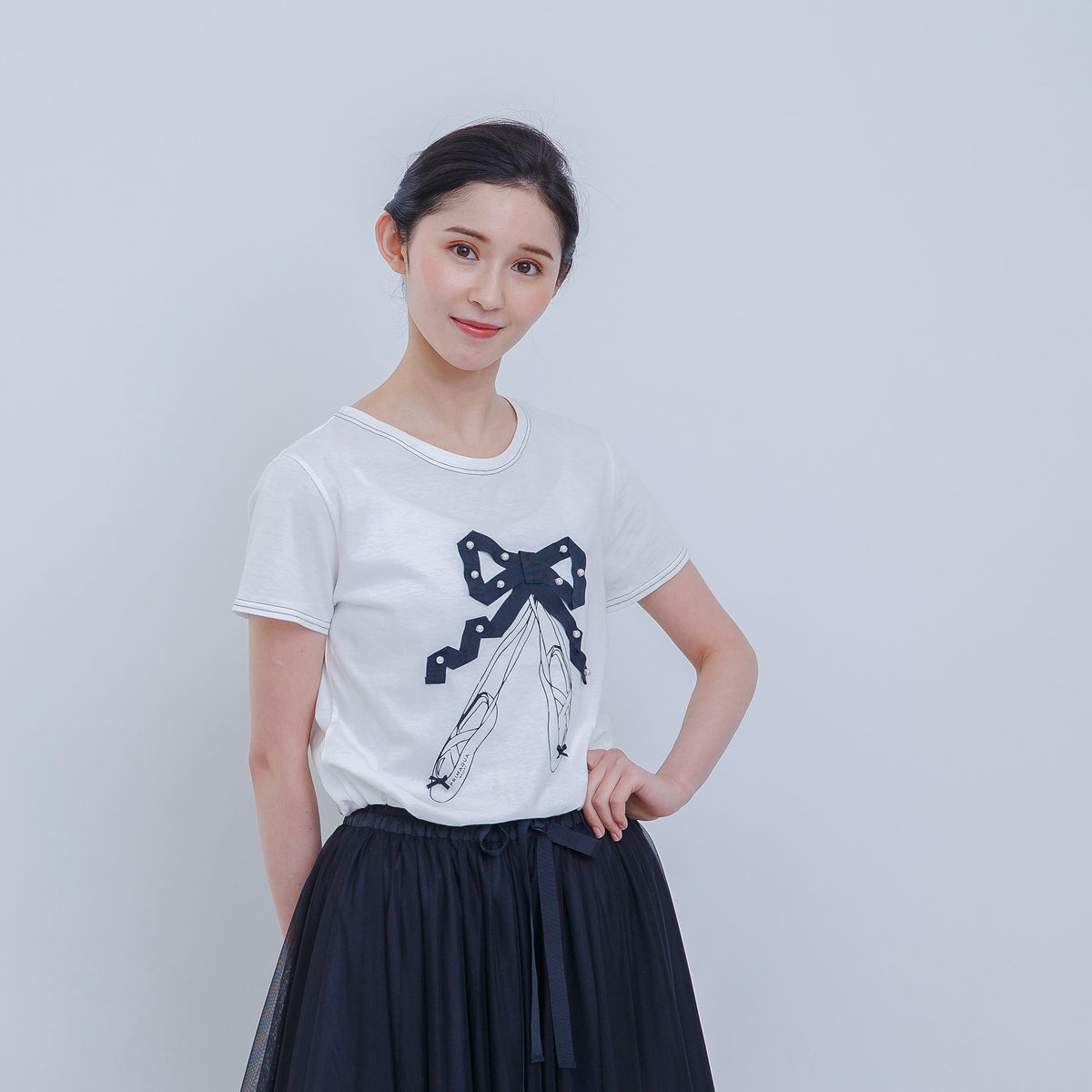 トウシューズTシャツ | PRIMAQUA.BALLET