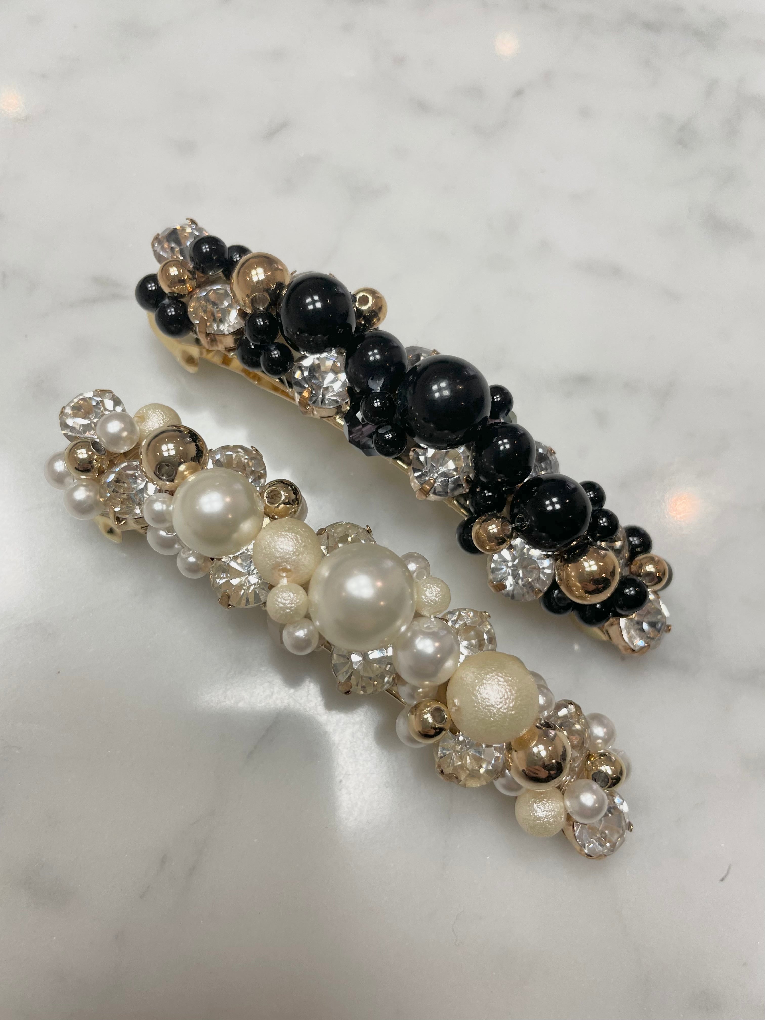 ねーらさま❤️ゴージャス　ビジュー　バレッタ ビーズキラキラバレッタ | PRIMAQUA.BALLET